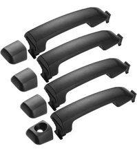 New Outside Door Handle Black For 2007-2018 Toyota Tundra 692100C010 692170C030