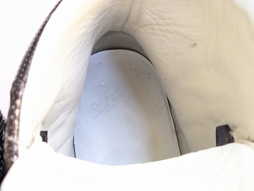 Maison Margiela Future Brown Men 11 44 Leather High Top Sneaker Luxury Italy - 第 8/24 張圖片