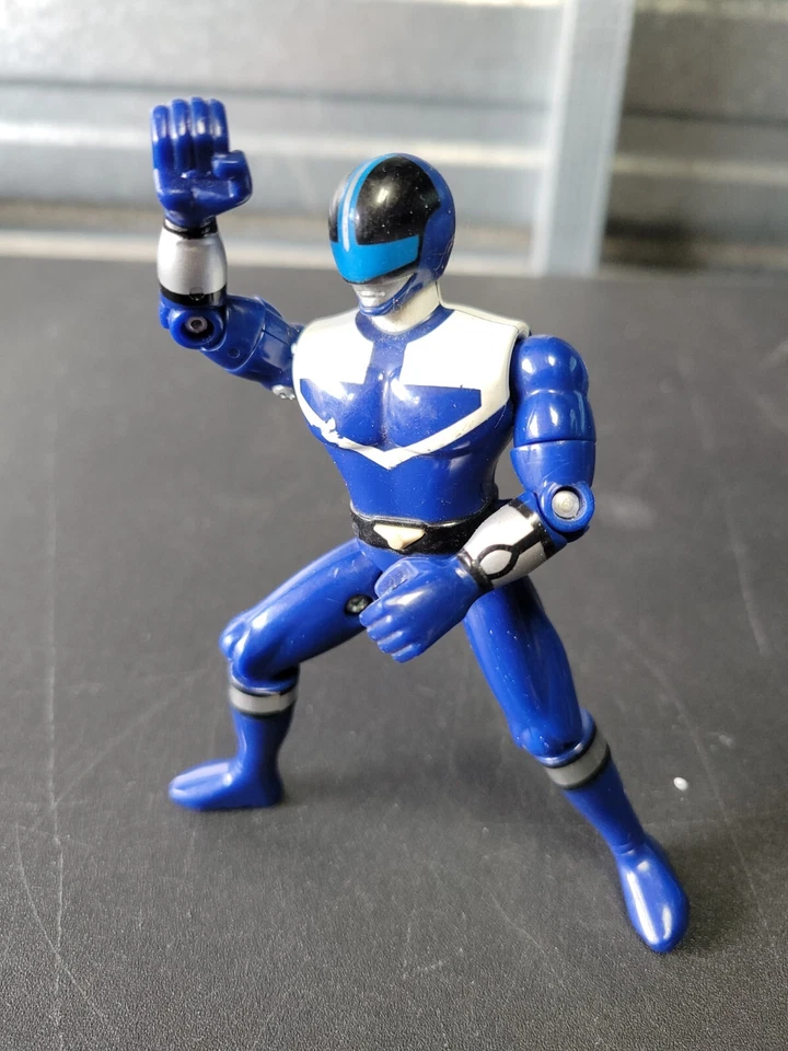 Super Sentai Temporizador Héroe Brillante 2 Tiempo Azul Suelto Power Rangers Time Force Foto 3 de 4