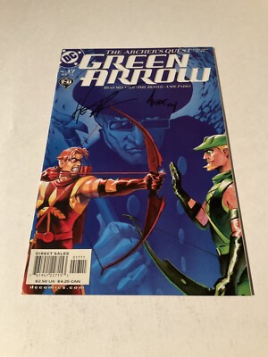 Green Arrow 17 Nm Near Mint Signed Phil Hester Ande Parks DC Comics