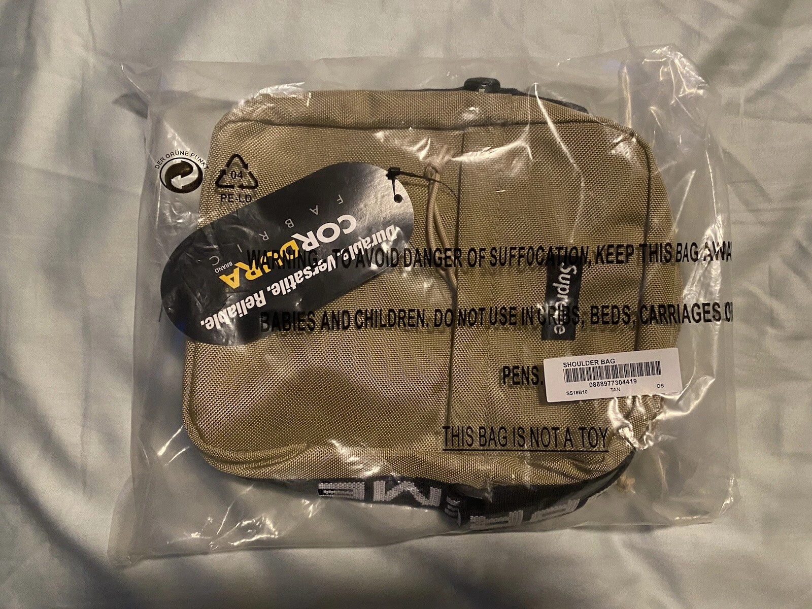 Sac bandoulière Supreme SS18B10 bronzé