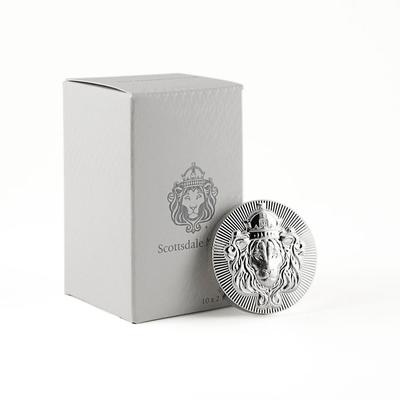 純銀　スコッツデール ライオン　スタッカー Scottsdale-Mint-2-Ounce-