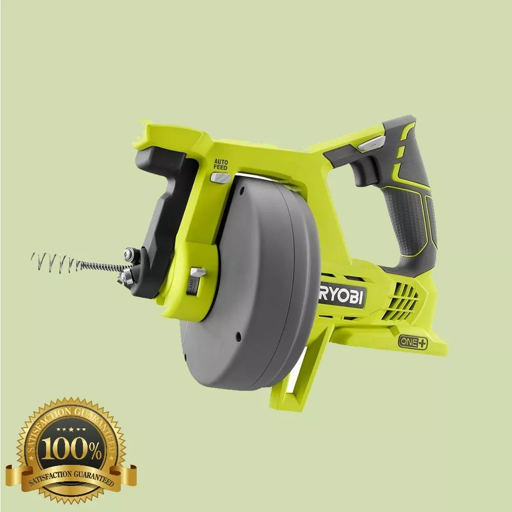 Electric Drain Snake Auger Cable Pipe Sewer Clog Remover Cleaner