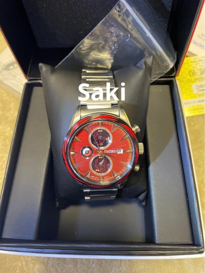 Seiko Pokemon Charizard SBPY159 No.009 Watch Solar Seiko Pokemon Charizard SBPY159 No.009 Watch Solar