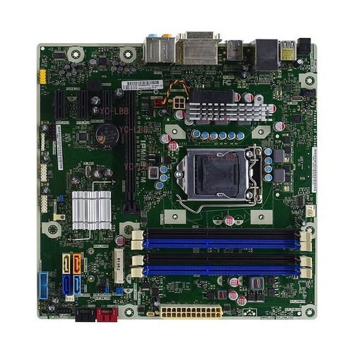 LGA1155 Motherboard M-ATX HP IPMMB-FM 696400-002 Intel H61 DDR3 SATA2/3 DVI-I/D - Picture 2 of 7