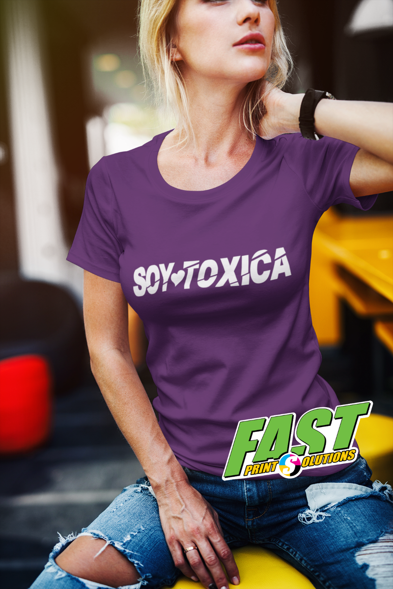 Soy Toxica Tshirt, Funny T-shirt, Im Toxic shirt, Camiseta Soy la Toxica