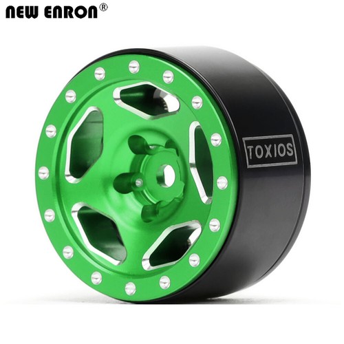 4Pcs Aluminum 1.0" Beadlock Wheel Rim for 1/24 FCX24 Enduro24 TRX4M Axial SCX24 - Picture 57 of 206