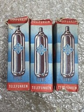 Matched Trio TELEFUNKEN ECC81 12AT7 NOS NIB W GERMANY