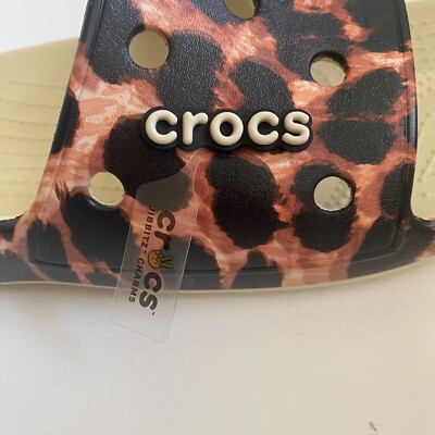 NWT Crocs Classic Animal Remix Slide Sandals Size 12 207841  display picture 3