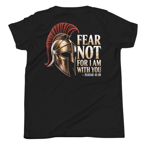 Christian Faith Jesus Christ Church God Bible Verse Children's Kids T-Shirt - Picture 14 of 20