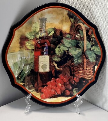 Decorative Plate 11  by Jan Shade Beach Wide-Eyed Designs Excel. Used Condition