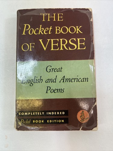The Pocket Book of Verse: Great English & American Poems -Speare (PB, 1941)