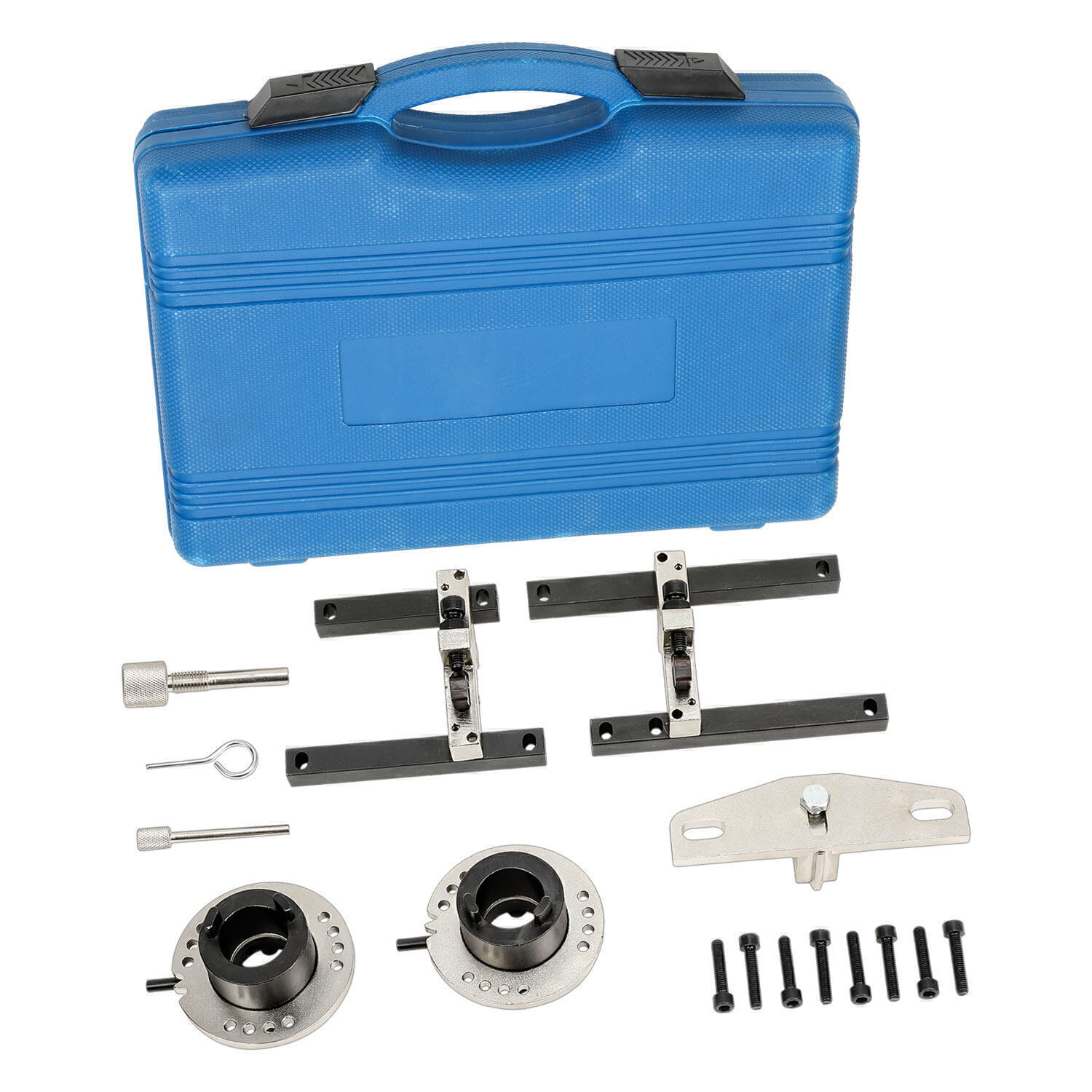 Bisenya 16-delige motorinstelgereedschapsset, tandriemgereedschap, compatibel met Fo*rd 1.0 3-cilinder SCTi-motor, gereedschapsset voor riemmotor, nokkenassen