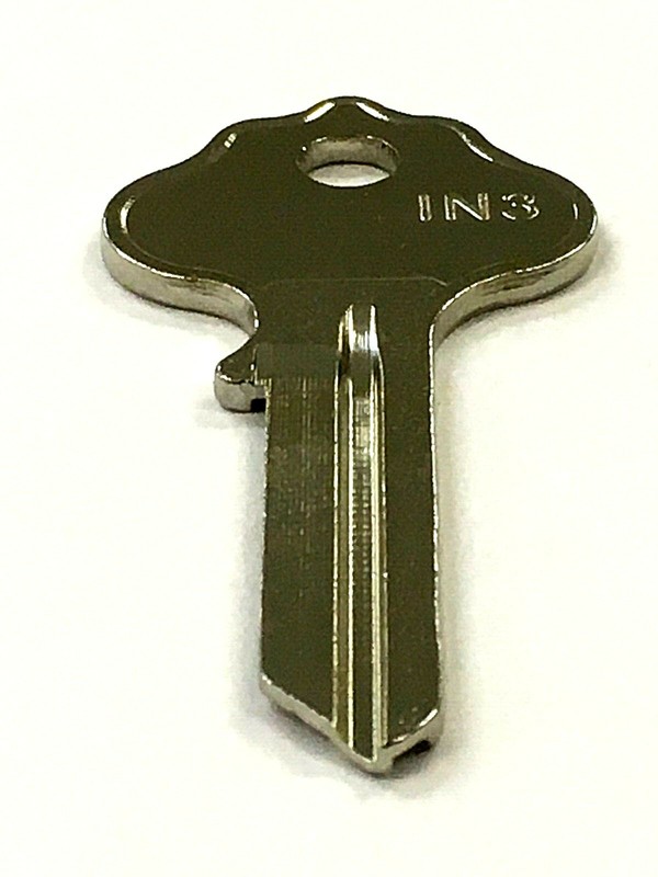 1 Donner Lock Key Blank IN3 X1054K Residential Keys Blanks