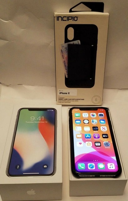 Apple Iphone X 64gb Silver Xfinity A1865 Cdma Gsm For Sale Online Ebay