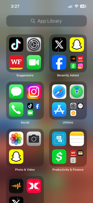 Apple iPhone 13 tiktok on it 