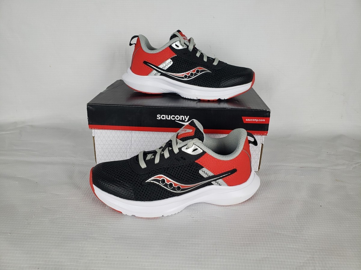 Boy's Sneakers Athletic Shoes Saucony Kids Axon (Infrared