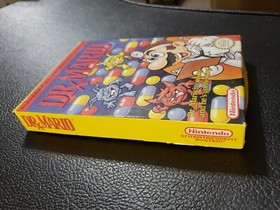 Dr. Mario-Nintendo NES-completo-insertos/p&oacute;ster-probado/funciona-gran caja