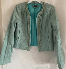 Women’s Vest Jacket Luxury Designer Inspired Made In Italy Pre-owned Size Medium