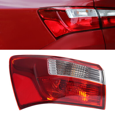 For 2012-2017 Kia Rio Left Tail Light Rear Brake Lamp Halogen w/Bulb Driver Side