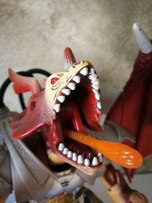 A 2003 Hasbro Duel Masters Mitsu Kids Wizards Shogakukan Bolshack dragon figure