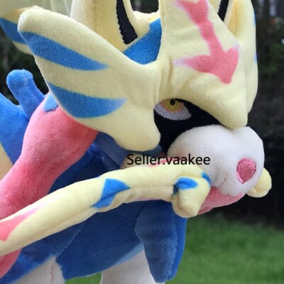 Peluche Zacian Spada 28 Cm – Giocattolo Morbido Per Bambini, Regione Galar