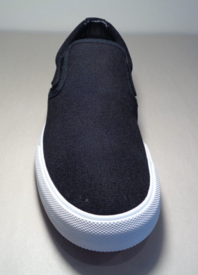 Hurley Size 13 M ARLO SLIP Black Canvas Sneakers Loafers  display picture 1