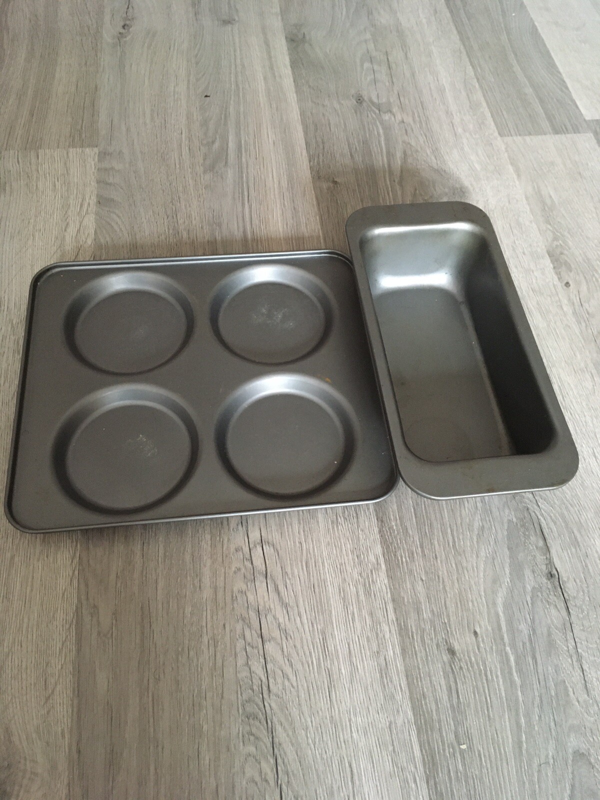 Yorkshire Pudding Baking Tray 4 Cup NonStick Cupcake Bakeware Oven