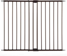 North States Mypet 47.8" Wide Windsor Walk Thru Petgate: Heavy Duty Metal Constr