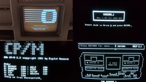 Osborne 1 / 1A System/bootdisk 5 DISKS CP/M,Help,Mbasic,SuperCalc,Wordstar,etc. - 第 1/12 張圖片