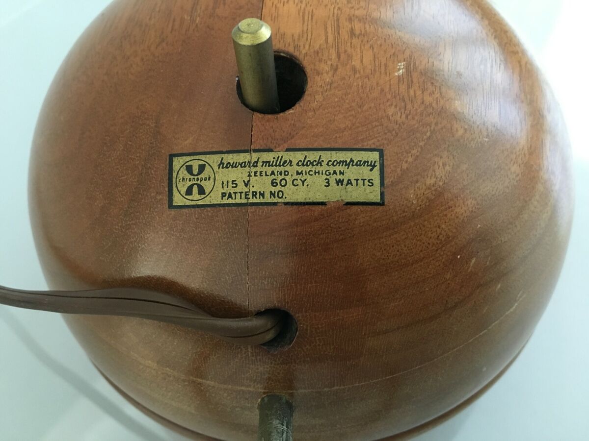 RARE Vintage 1950 George Nelson Howard Miller Chronopak RARE Vintage 1950 George Nelson Howard Miller Chronopak