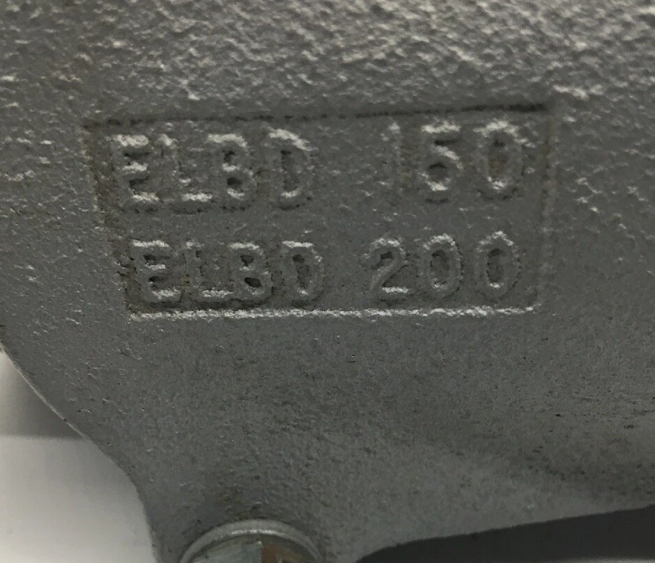 ELBD150 APPLETON 1 PULGADA A 1/2 PULGADA CODO EXPLOSIÓN TIRANDO 90 GRADOS CURVA HEMBRA C Foto 3 de 4