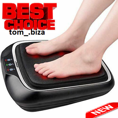 Power Legs Vibration Plate Foot Massager Platform with Rotating Acupressure Hea