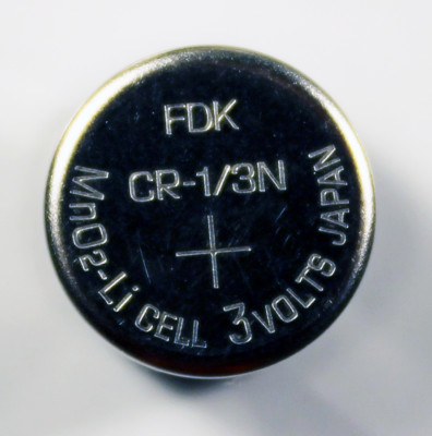 1PC FDK CR1/3N 3V 160mAh Battery Button DL1/3N 2L76, Suited for Crimson Trace