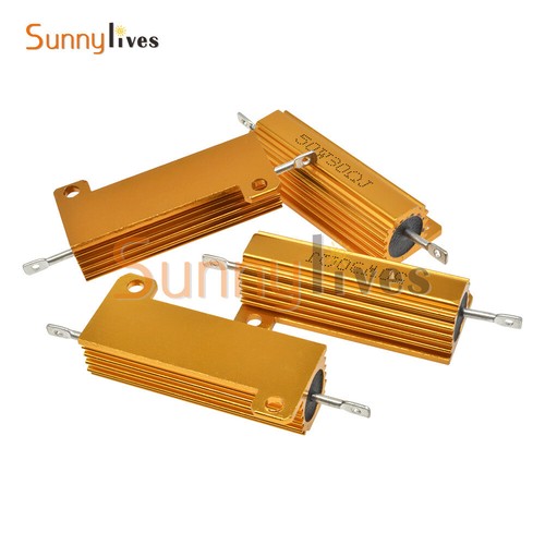 0.1-1000Ω Ohm 50/100W Watt Shell Power Aluminum Housed Case Wirewound Resistor - Picture 192 of 250