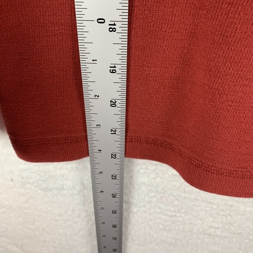 Gymboree Thermal Boys Size 10 Rust Cotton Round-Neck Long Sleeve Pullover 6512 - Picture 5 of 8