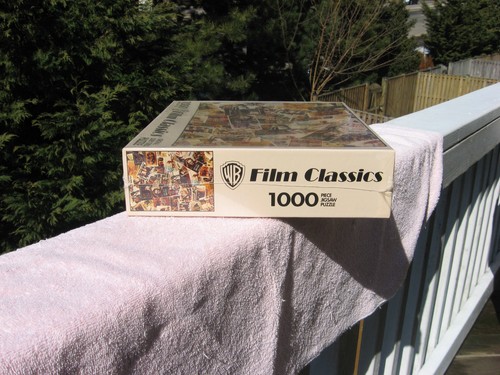 Puzzle 1000 pezzi "Film Classics" della Warner Bros. nuovo e sigillato in fabbrica! - Foto 2 di 6