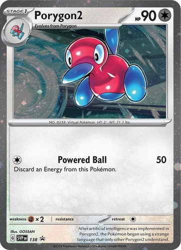 Porygon2 138 Sv: Scarlet & Violet Promo Cards