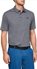 Under Armour Men's Playoff 2.0 Golf Polo , Black/GRAY L 