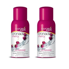 California Scents Air Freshener Spray 3.5oz, Coronado Cherry Scent, 2 Packs