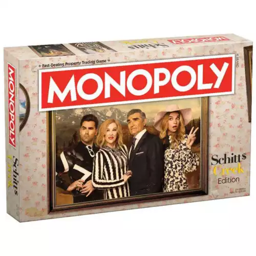 Schitt’s Creek MONOPOLY® Game  Age 14+ 1 Free DVD See Description!