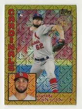 2019 Topps Series 2 DANIEL PONCE de LEON Silver Pack 1984 Gold Refractor 13/50