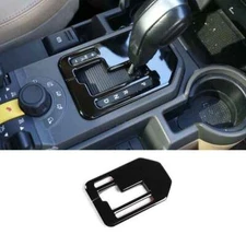 Glossy Black For Land Rover Discovery Center Console Gear Shift Frame 4 2010-12