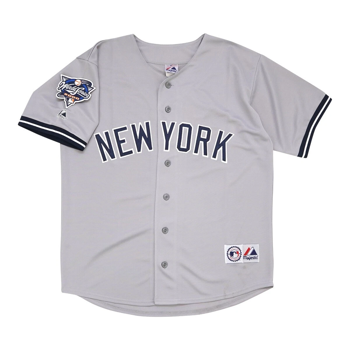 Paul O'Neill 2000 New York Yankees World Series Grey Road Jersey Men's  (S-3XL)