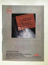 Levi Strauss & Co. Vintage 1982 Print Ad