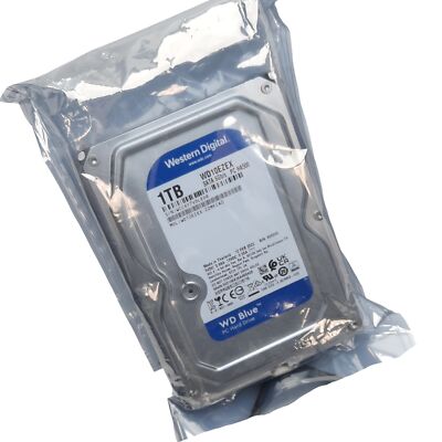 Western Digital WD10EZEX-22MFCA0 WD Blue 1TB HDD, 3.5in, 7200RPM