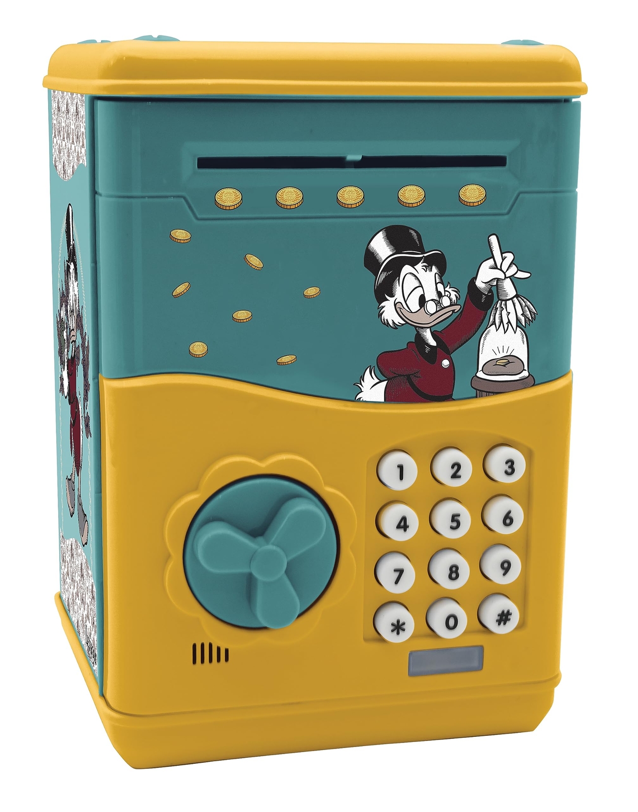 Lexibook - Scrooge Mcduck - Electronic Piggy Bank (Jg150Sc) Toy NUOVO