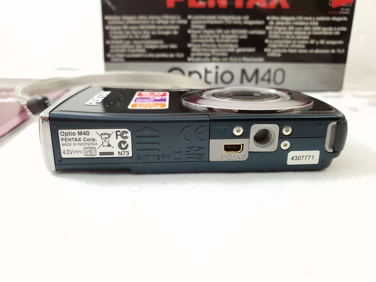 PENTAX Pentax Optio M40 8.0MP Digital Camera - Silver for PENTAX Pentax Optio M40 8.0MP Digital Camera - Silver for