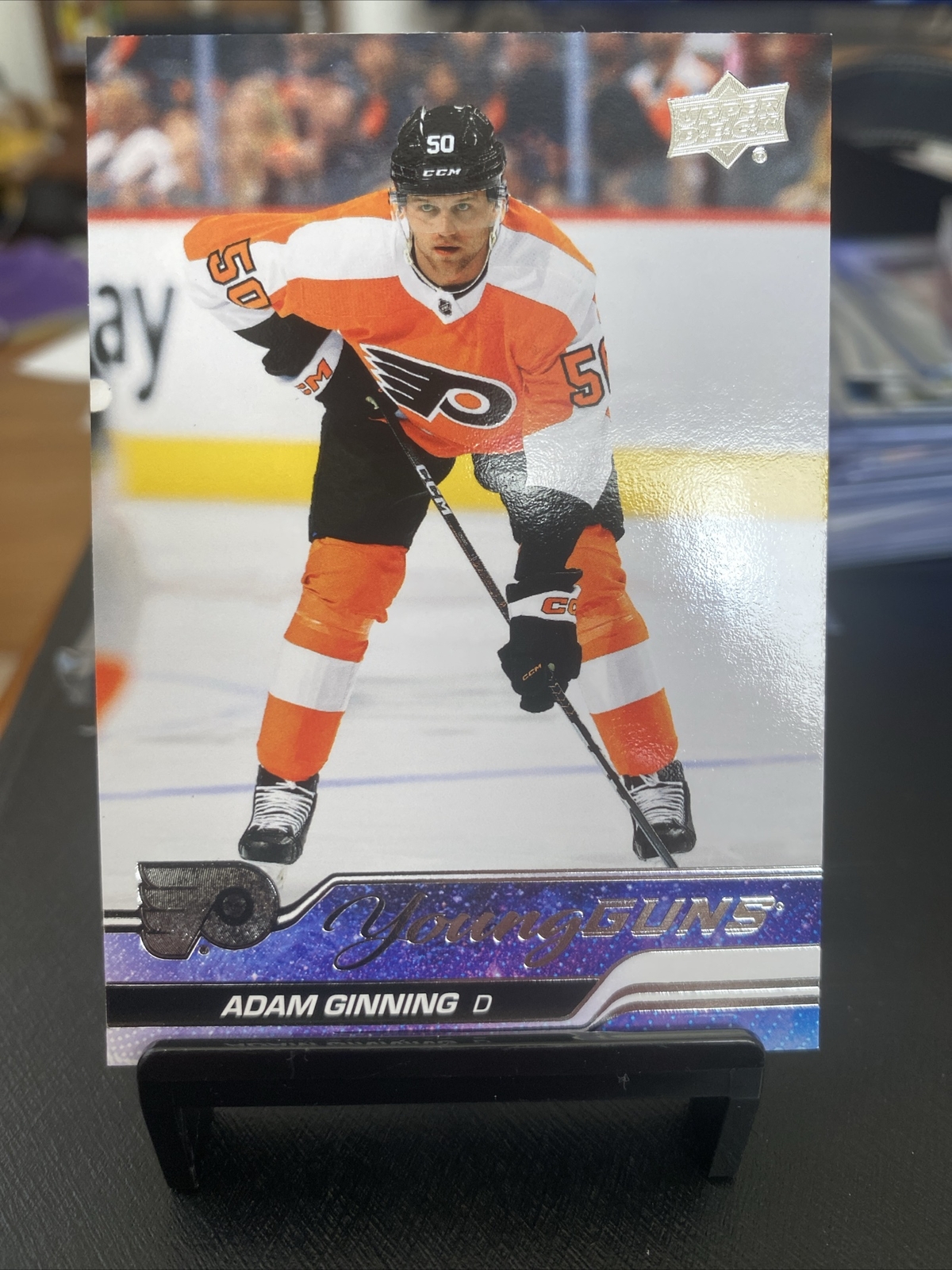 2023-24 Upper Deck Series 1 - Young Guns #243 Adam Ginning (RC)
