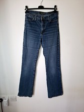 NYDJ Tummy Tuck Straight Leg Blue Women's Jeans UK Size 8
